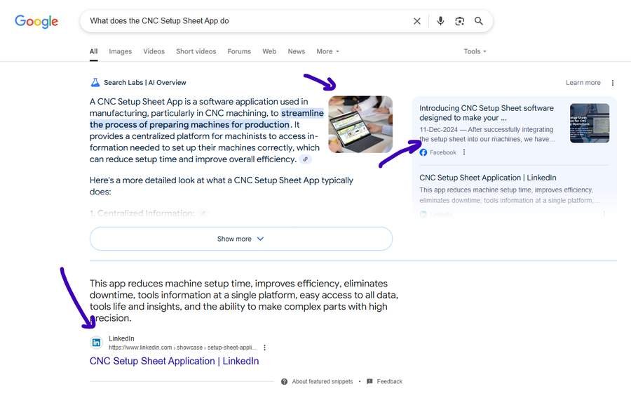 AI Overviews & Featured Snippet Rankings