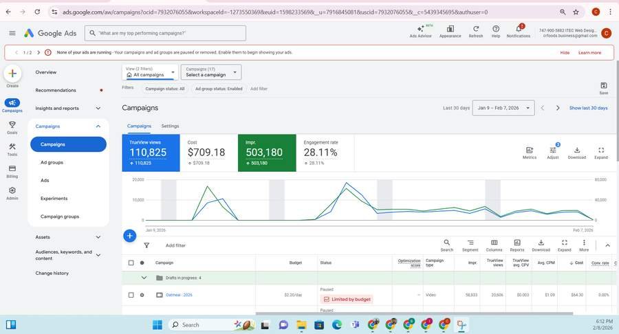 Google Ads 2026 Screenshot